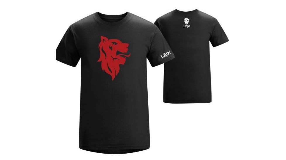 LBX Tactical X Large Black LBX Logo Tee, Black, X-Large LBX-6100-XL BLACK