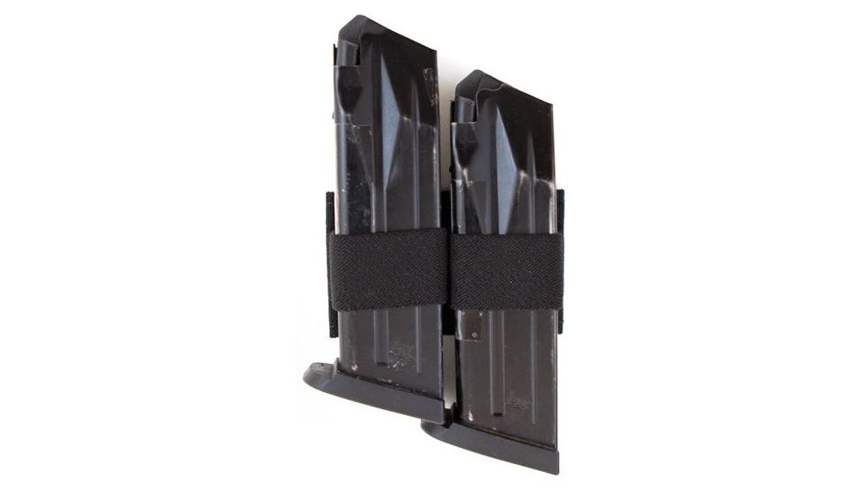 LBX Tactical Dual Magazine Elastic Loops, Black LBX-0045 BLACK