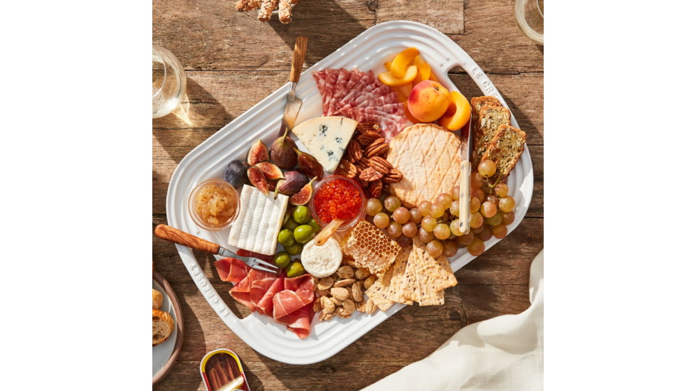 Le Creuset Serving Platter, White, 16.25in, 79000042010005