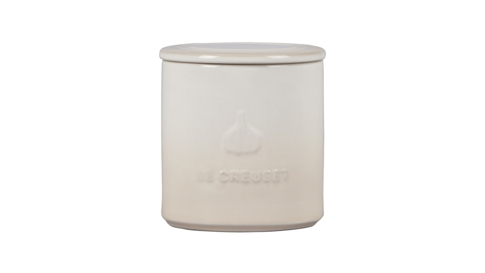 Le Creuset Signature Garlic Keeper, Meringue, 14oz, 70845142716001