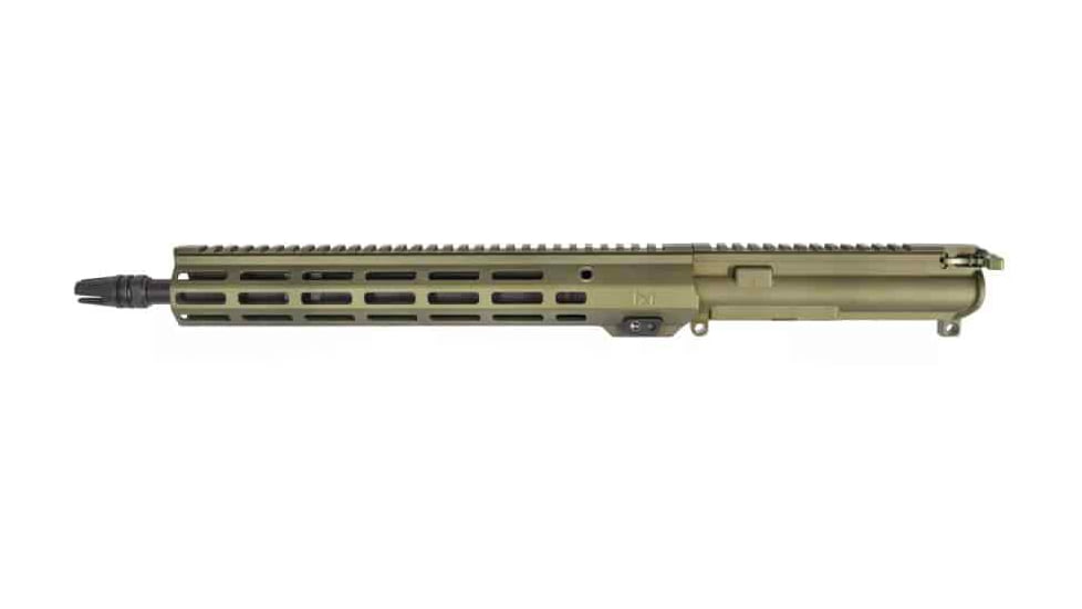 Lead &amp; Steel All Rounder Carbine 14.5in Mid Length Monobloc Upper Receiver Group, Olive, ARC-14-URG-ODG