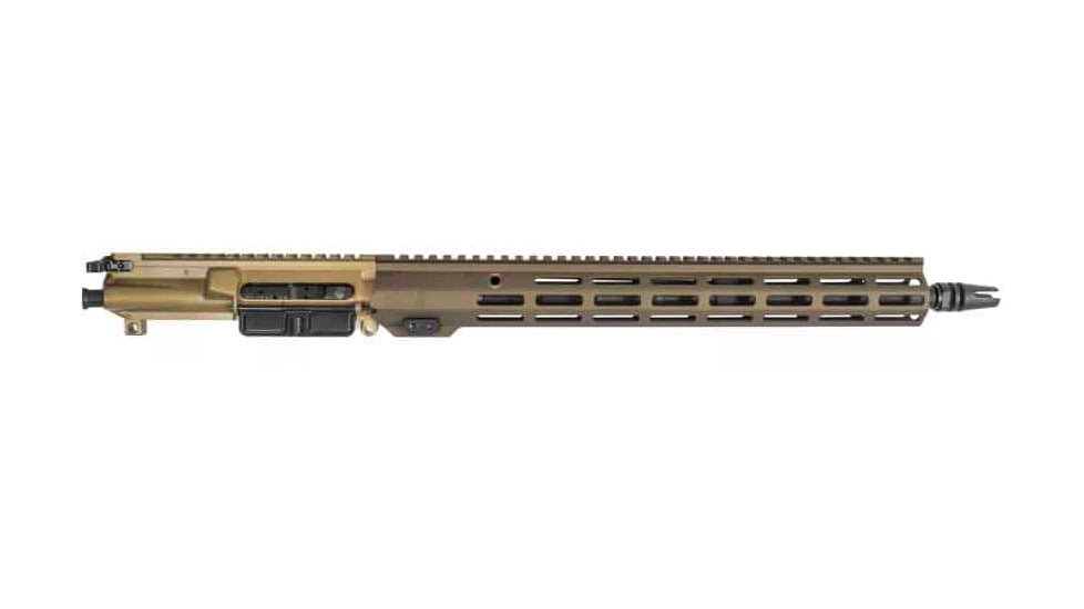 Lead &amp; Steel All Rounder Carbine Monobloc Upper Receiver Group, 16in Mid Length, 1-8 Twist, M-LOK Handguard, Earth, ARC-16-URG-FDE