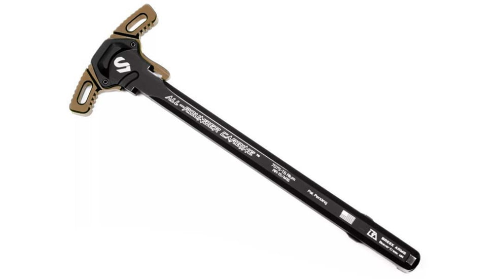 Lead &amp; Steel Open Directed Expansion Charging Handle, Earth, 92522