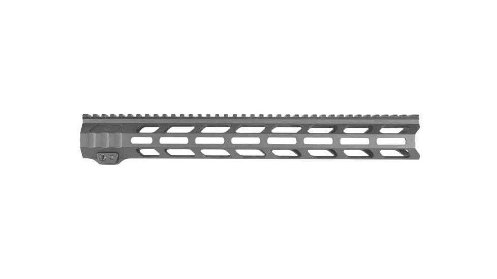 Lead &amp; Steel JAG Ar15/M16 Free Float Handguard, Charcoal, JAG-HG-15-GRY