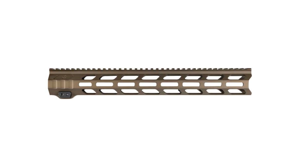 Lead &amp; Steel JAG Ar15/M16 Free Float Handguard, Earth, JAG-HG-15-FDE