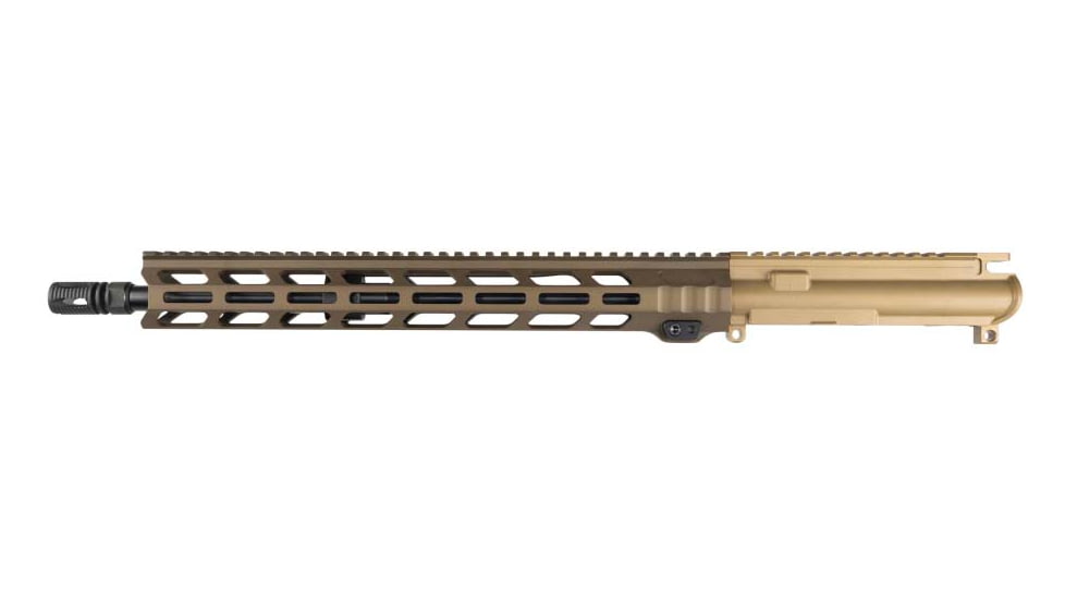 Lead &amp; Steel JAG  5.56mm 16in Upper Receiver Group, Mid Length, 1-7 Twist, Flash Hider, Earth, 120723