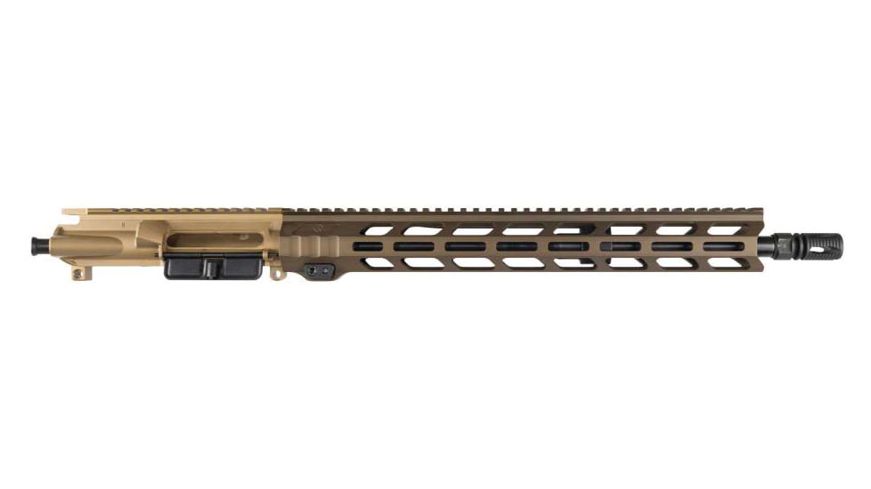 Lead &amp; Steel Just As Good Upper Receiver Group, 16in Barrel, 1-7 Twist, Earth, JAG-16-URG-FDE