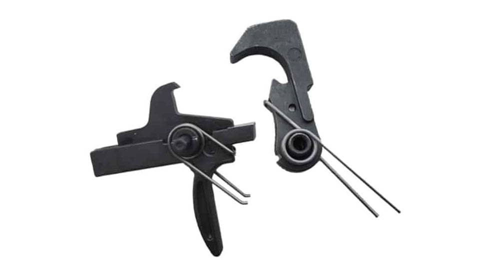 Lead &amp; Steel V2 Enhanced Reliability Combat Trigger, Flat, 4.5lb, Black, 21424