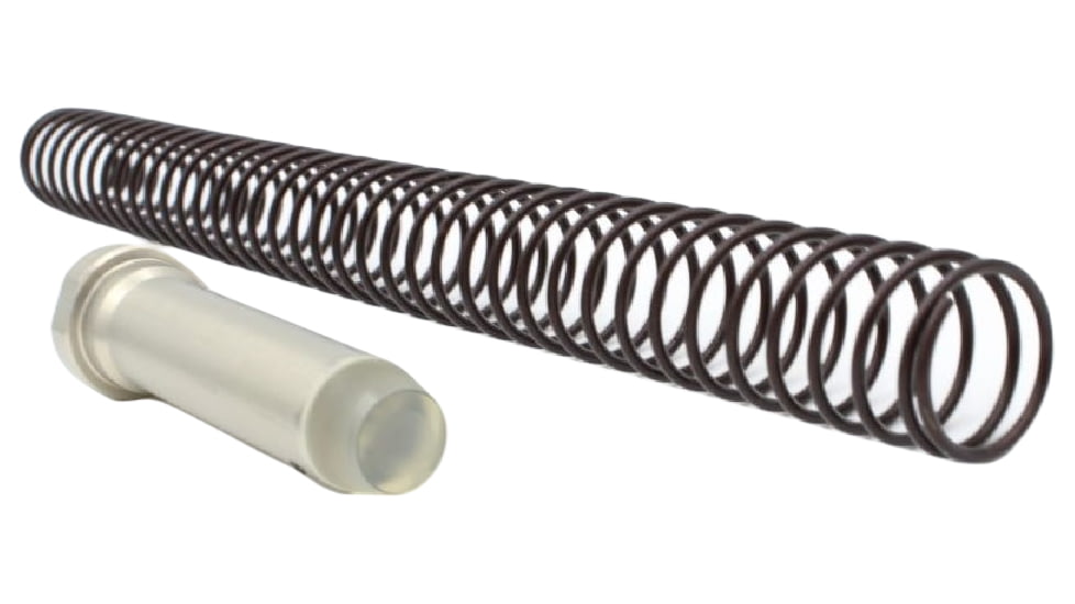 Lead &amp; Steel M-16/AR-15 Mil-Spec H3 Buffer and Chrome Silicon Buffer Spring Combo, Chrome, 123323