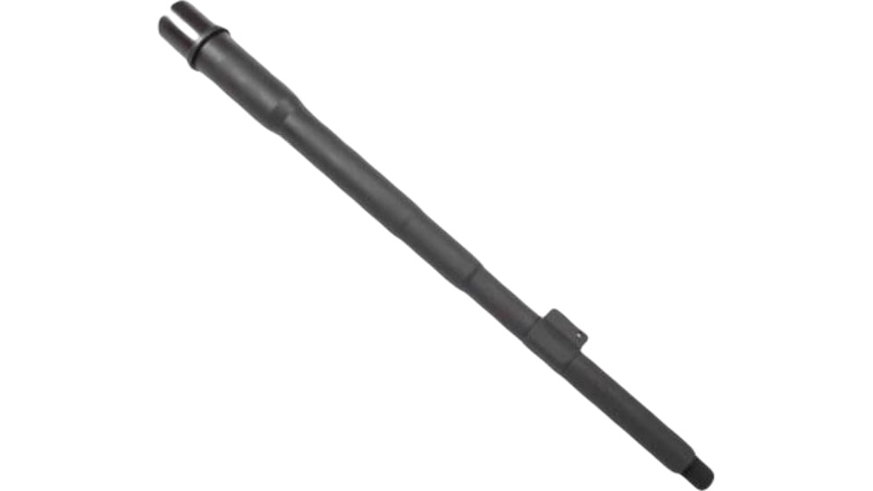 Lead &amp; Steel MonoBloc M4/AR-15 5.56mm/.223 Remington Threaded AR Barrel, 13.9in, Mid Length, 1-8 Twist, 1/2x28, Chrome Phosphate, Black, 111322