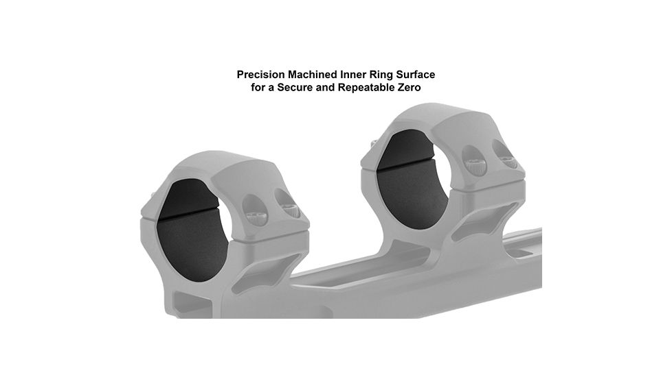 Leapers ACCU-SYNC 30mm Medium Pro 50mm / Offset Picatinny Rings AIR31850