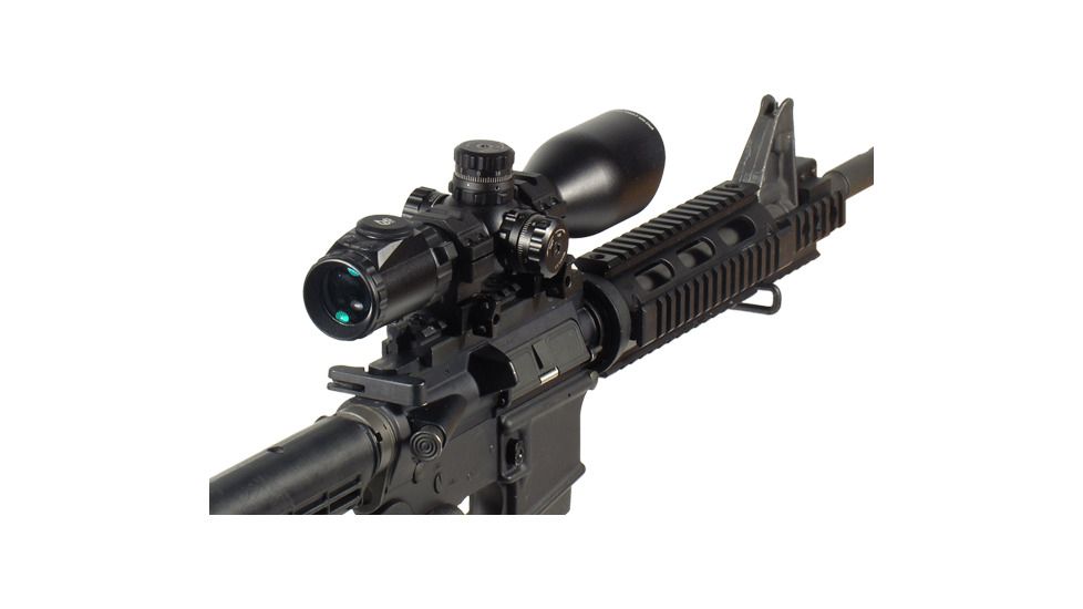 Leapers AccuShot 3-12x44mm Illumination Enhancing Mil-Dot Rifle Scope SCP3-UGM312AOIEW