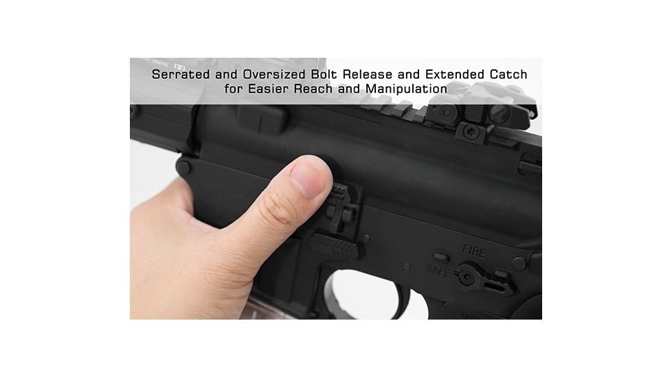 Leapers AR15 Lower Upgrade Kit, Matte Black TLT-TKS01