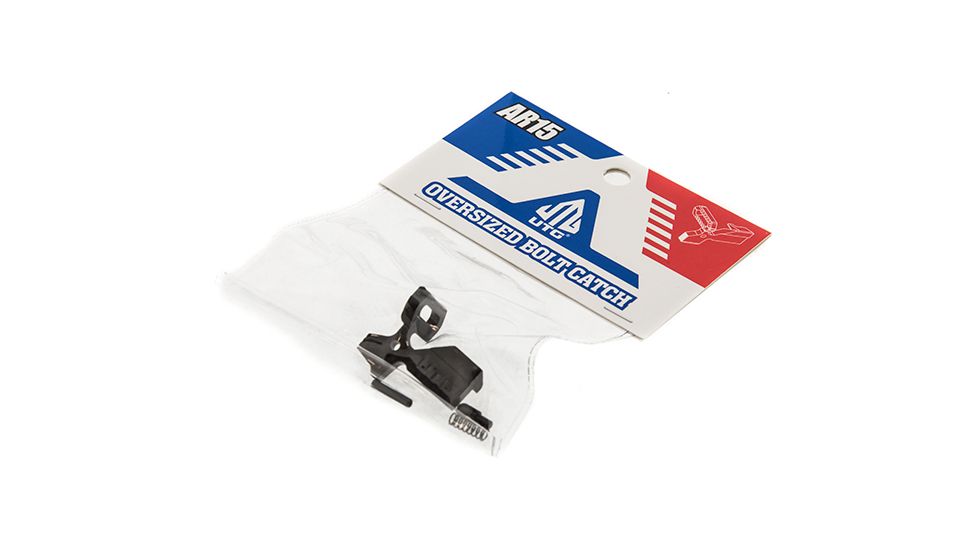 Leapers AR15 Oversized Steel Bolt Catch,, Matte Black TLT-TKSBC