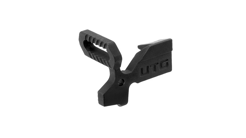 Leapers AR15 Oversized Steel Bolt Catch,, Matte Black TLT-TKSBC
