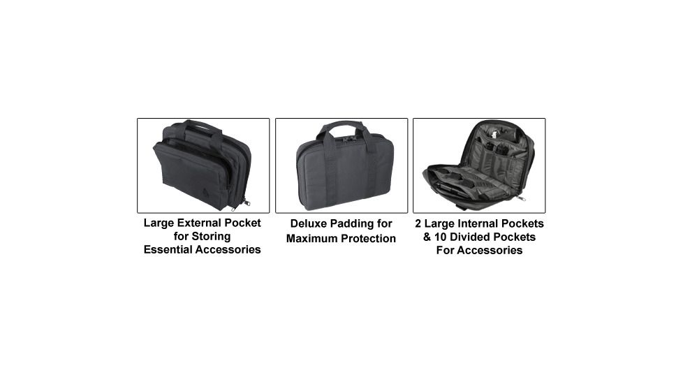 Leapers UTG Armorer's Tool Black Case Inside Pockets