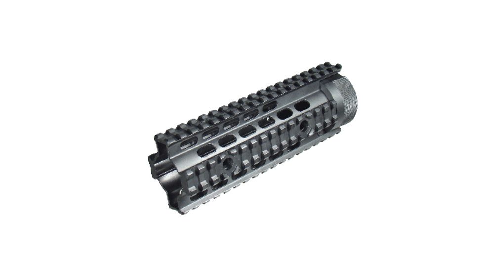 USED UTG Pro AR15 Carbine Length 7in Free Float Quad Rail, Black, MTU005, EDEMO2
