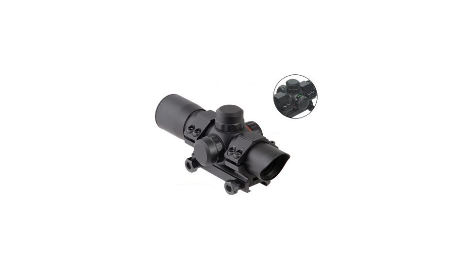 Leapers Golden Image CQB red/green dot with integra weaver/picatinny mount SCP-RD30RGWS