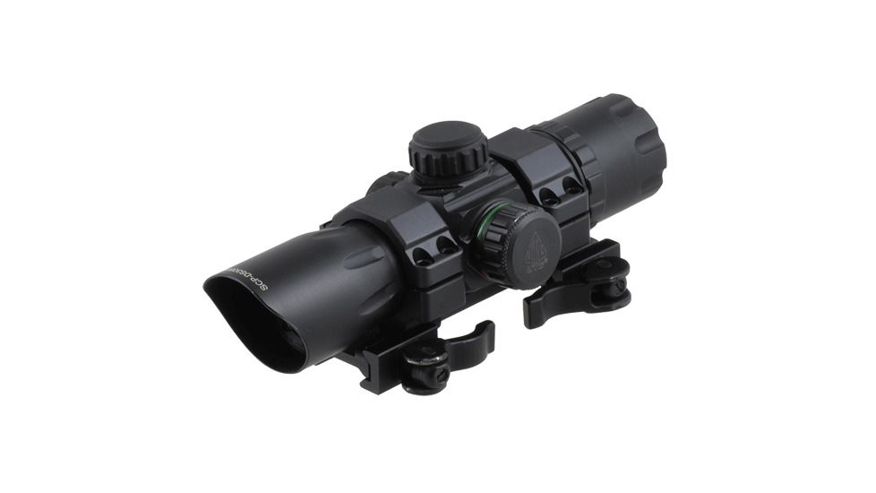 Leapers UTG 5th Gen 6.8in ITA Red/Green Dot Sight w/ QD Mount &amp; Lens Caps SCP-DS3068W