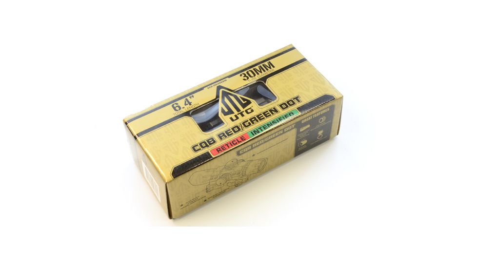 Leapers UTG 5th Gen 6.8in ITA Red/Green Dot Sight w/ QD Mount &amp; Lens Caps SCP-DS3068W