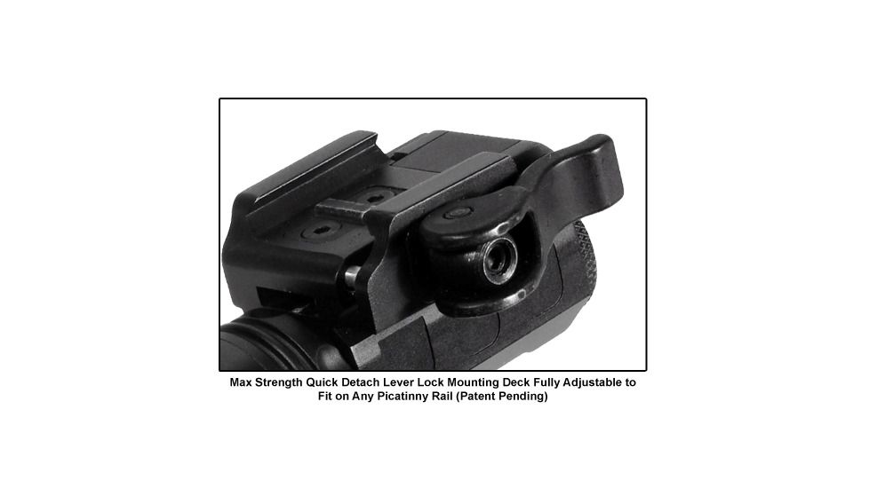 Leapers UTG Tactical Super-Compact Weapon Light Mount LT-ELP123R