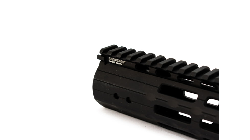 Leapers M-LOK M and P10 17 in Super Slim Free Float Handguard, Black MTU038SSMC, EDEMO6