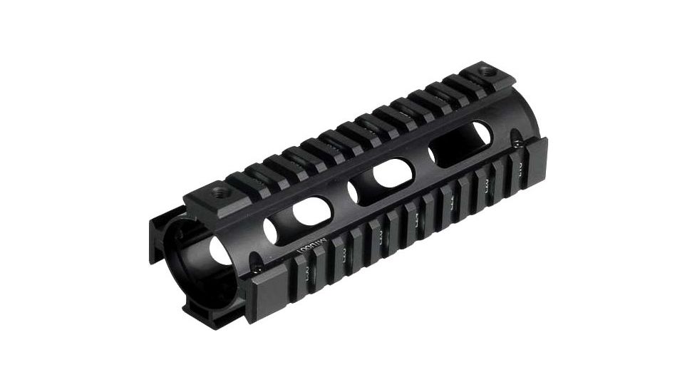 NEW Leapers UTG PRO Model 4/AR15 Carbine Length Drop-in Quad Rail, 12 Rail Covers, MTU001