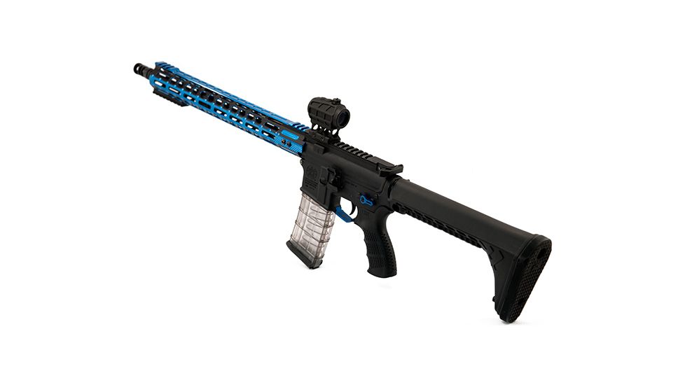 Leapers Ambidextrous 45/90 Safety Selector for AR15, Matte Blue TLT-TKSLTB