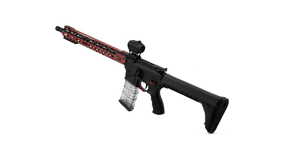 Leapers Ambidextrous 45/90 Safety Selector for AR15, Matte Red TLT-TKSLTR