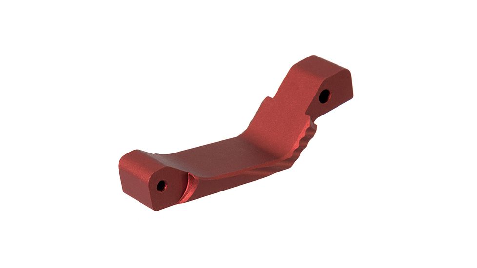 Leapers Oversized Trigger Guard for AR15, Matte Red TLT-TKSTGR