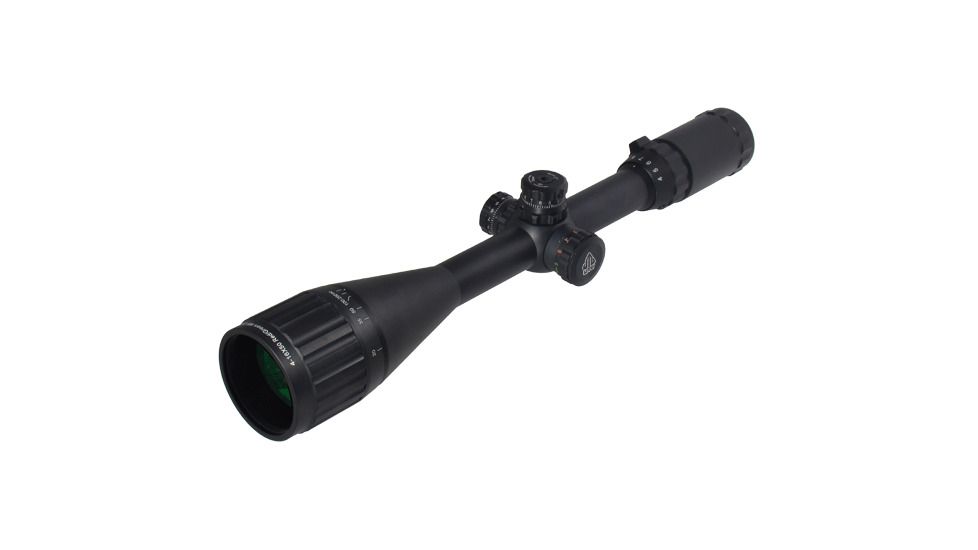FACTORY DEMO Leapers UTG 4-16X50mm AO Zerolock Rifle Scope w/ RGB Mildot Reticle, Scope Rings