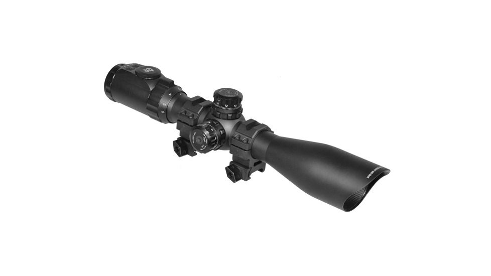 Leapers UTG 1.5-6x44 Rifle Scope w/ Illuminated 36-Color Mil-Dot Reticle SCP3-U156IEW