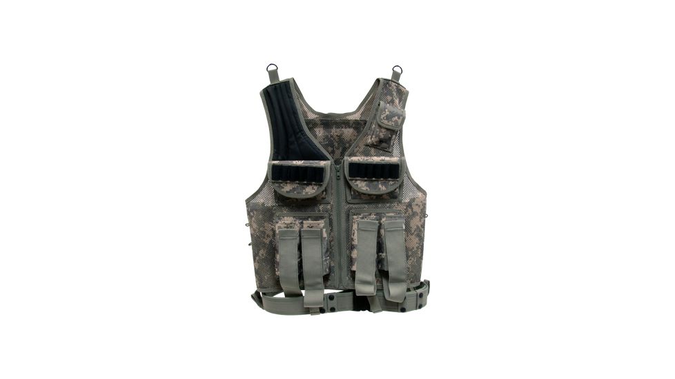Leapers UTG Sport Deluxe Multifunctional Tactical/Scenario Vest Army Camo