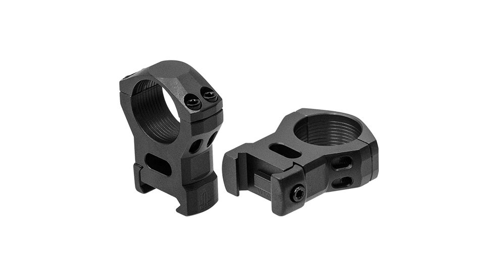 UTG 1"/2PCs High Profile Steel Picatinny Rings, 16 mm Wide RSW1204