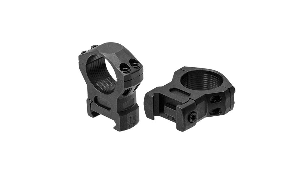 UTG 1"/2PCs Med. Profile Steel Picatinny Rings, 16 mm Wide RSW1154