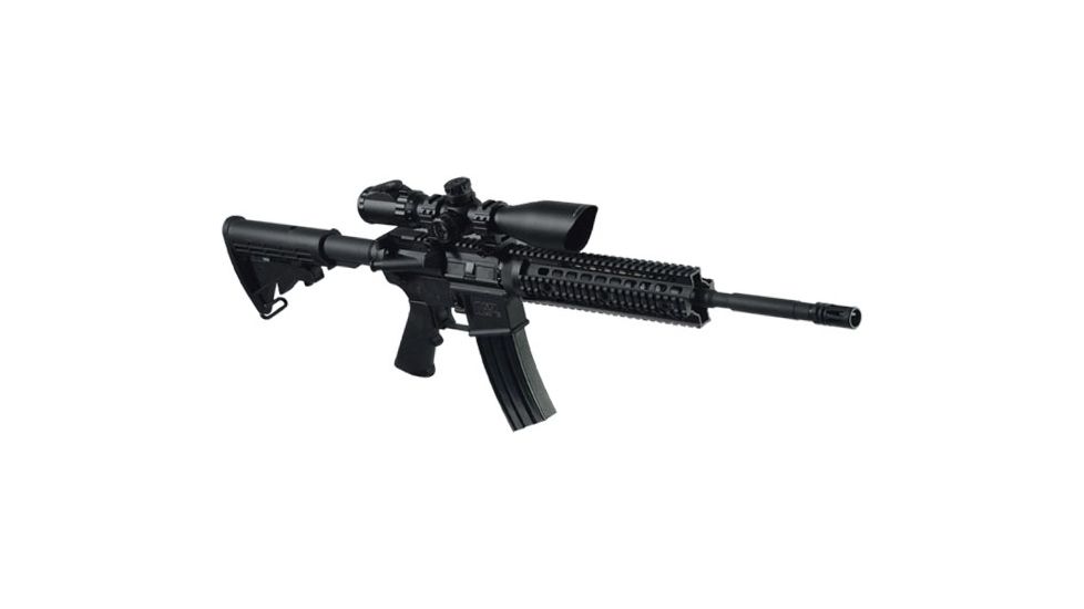 Leapers UTG 1.5-6x44 Illuminated 36-Color Rifle Scope, Mil-Dot Reticle SCP3-U156IEW