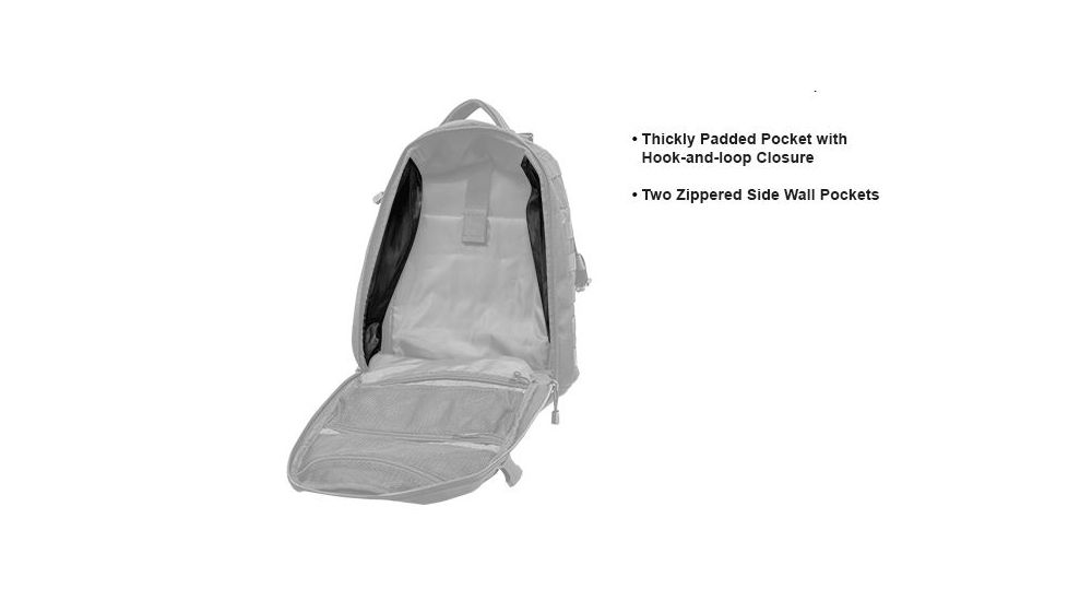 Leapers UTG 1-Day Situational Preparedness Back Pack,Black PVC-P124B