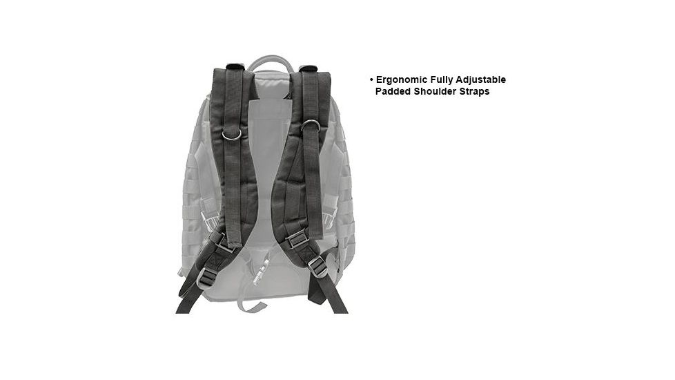 Leapers UTG 1-Day Situational Preparedness Back Pack,Black PVC-P124B