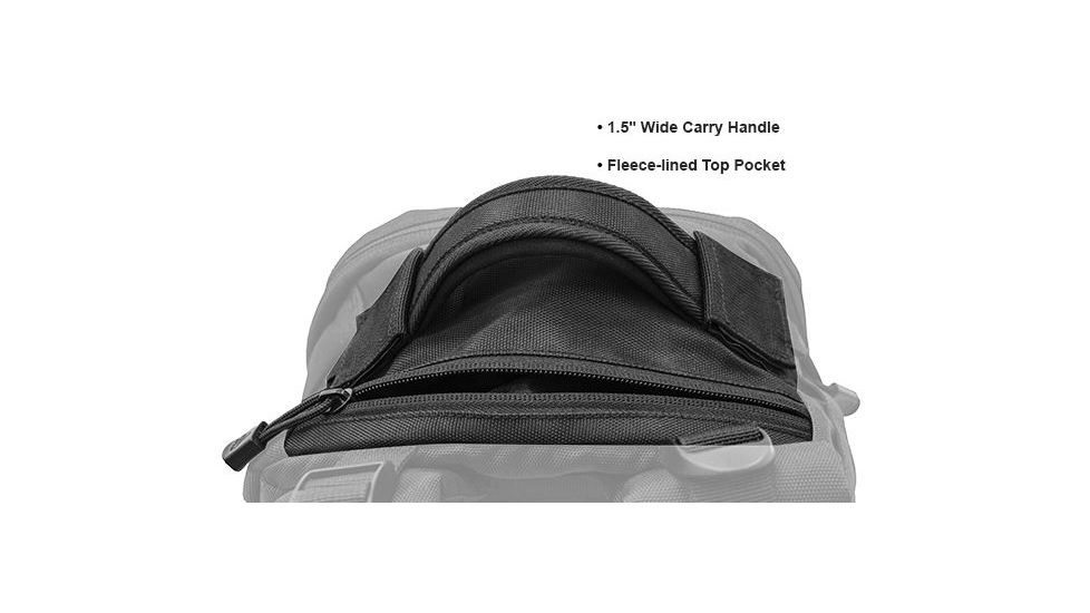 Leapers UTG 1-Day Situational Preparedness Back Pack,Black PVC-P124B