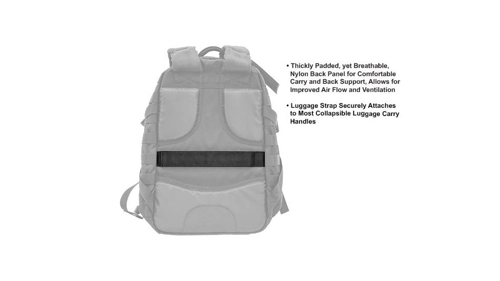 Leapers UTG 1-Day Situational Preparedness Back Pack,Black PVC-P124B