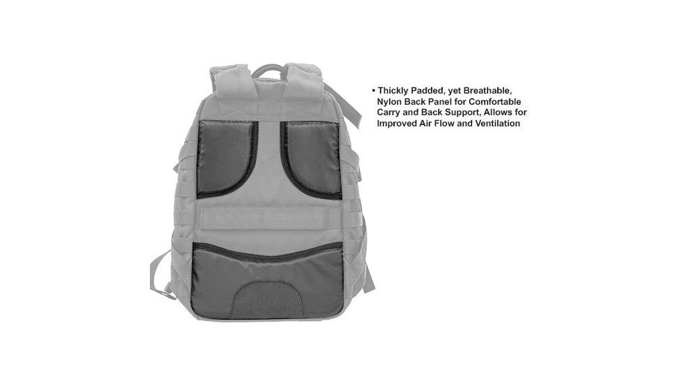 Leapers UTG 1-Day Situational Preparedness Back Pack,Black PVC-P124B