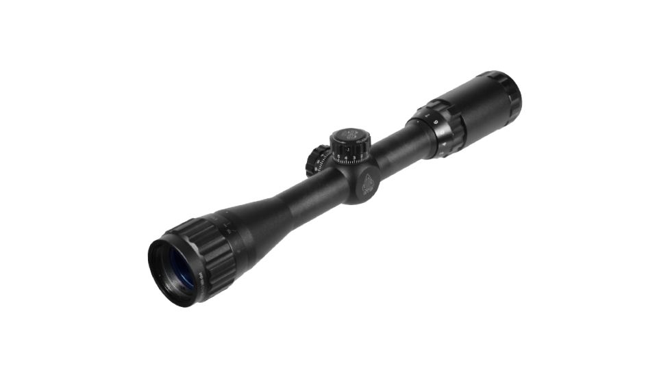 Leapers UTG 1in. 3-9X32 AO TF2+ Mil-dot Scope with Airgun/.22 Rings, Parallax from 5yds Up SCP-U392AODT2