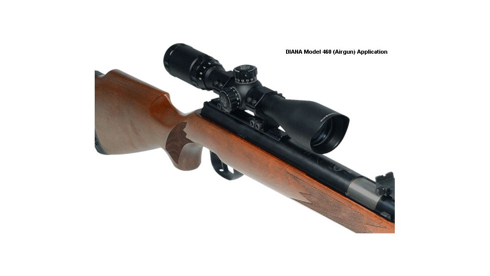 Leapers UTG 1in 3-9X40 TF2+ Rifle Scope RGPM-25M4 Airgun with .22 Rings SCP-U394FDT2
