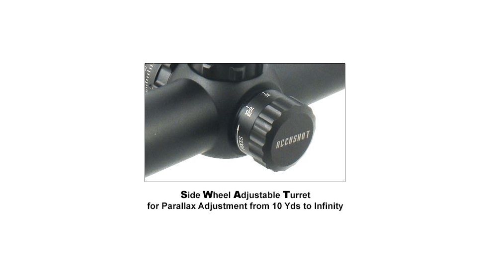 Leapers UTG 2-16X44 30mm Multi-Range Rifle Scope, AO, 36-Colors, QD Rings, _x000D_ SCP3-216AOIEW