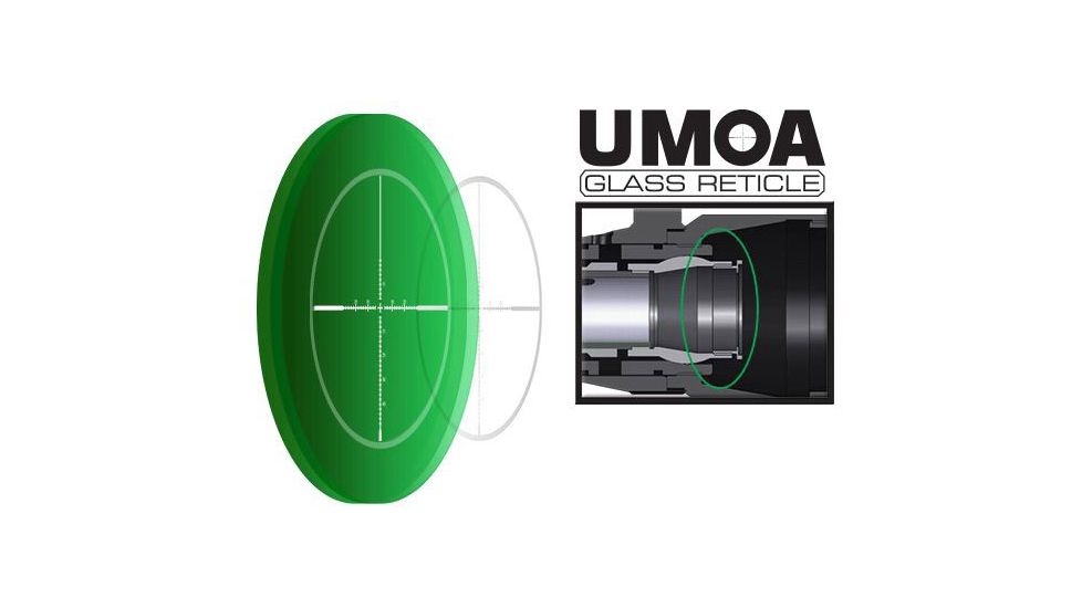 Leapers UTG 2-16x44 30mm Multirange AO Rifle Scope, 36-color UMOA Reticle, SCP3-216UMOA