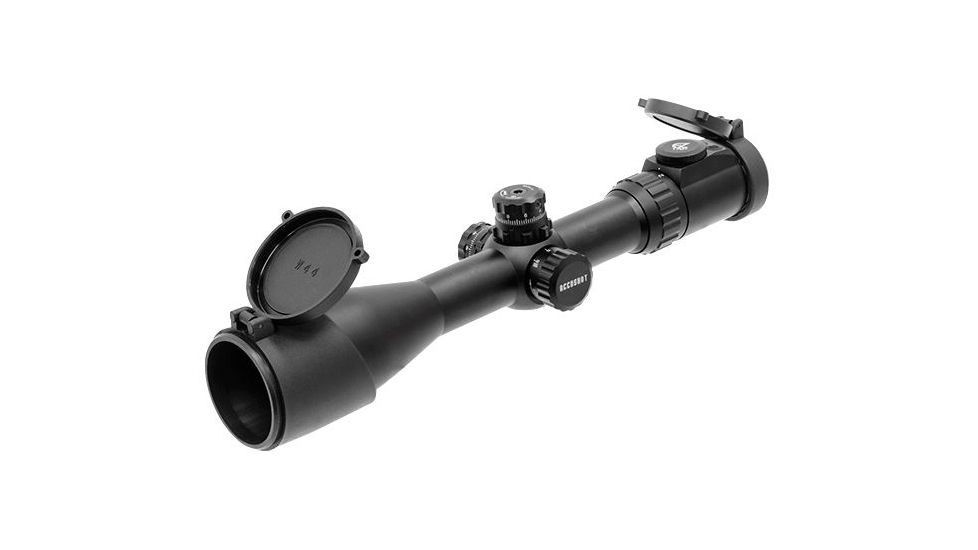 Leapers UTG 2-16x44 30mm Multirange AO Rifle Scope, 36-color UMOA Reticle, SCP3-216UMOA