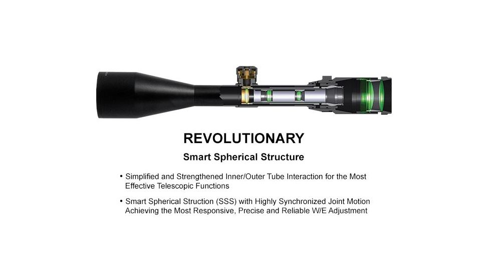 Leapers UTG 2-16x44 30mm Multirange AO Rifle Scope, 36-color UMOA Reticle, SCP3-216UMOA