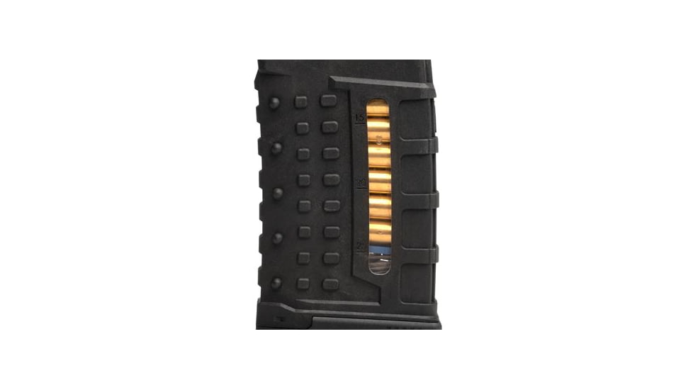 Leapers UTG 25 Round Windowed Polymer Magazine, LR/SR .308, Black, RBT-DM25-25RD