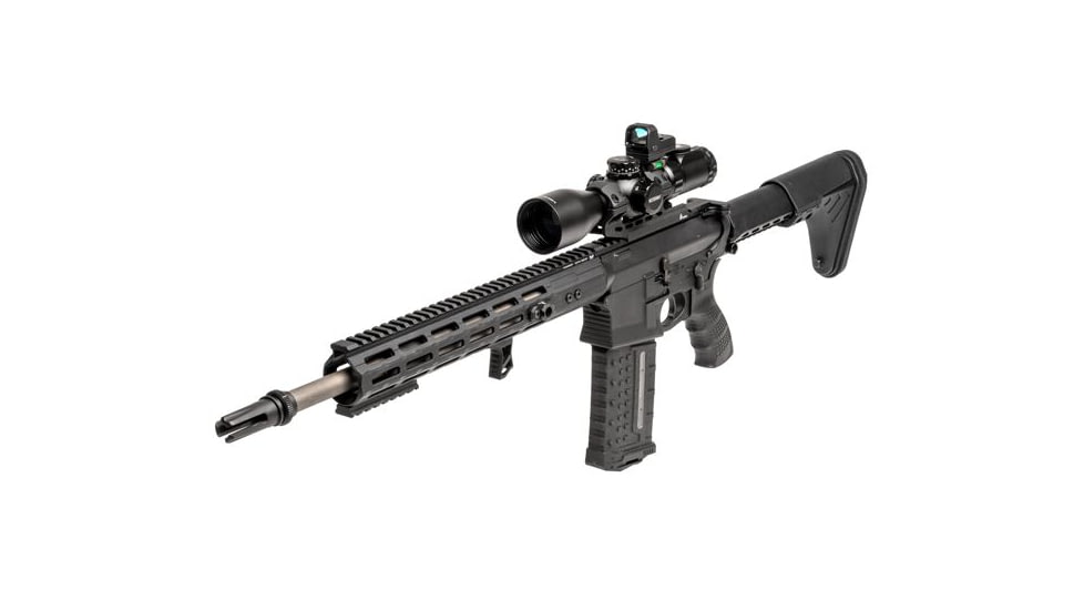 Leapers UTG 25 Round Windowed Polymer Magazine, LR/SR .308, Black, RBT-DM25-25RD