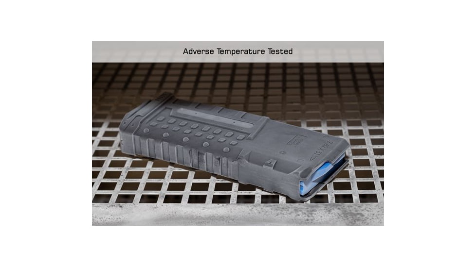 Leapers UTG 25 Round Windowed Polymer Magazine, LR/SR .308, Black, RBT-DM25-25RD